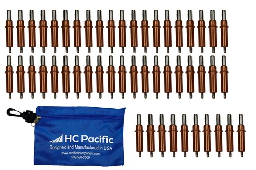Each cleco fasteners - c1/8, &