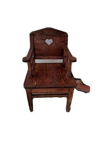 Petit fauteuil bois - bois, ancien