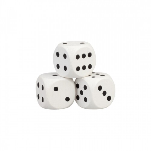 Cube yeux 20mm bois - yeux,
