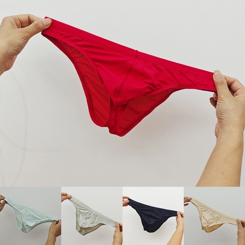 Slip homme taille basse maille