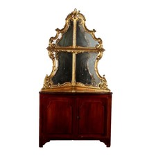 Meuble angle ancien style - d'angle,