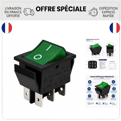 Interrupteur bascule 6 - interrupteur,
