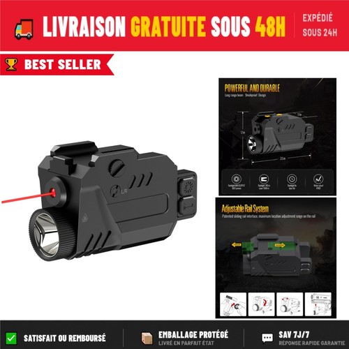 Darkfang lampe tactique - tactique, laser