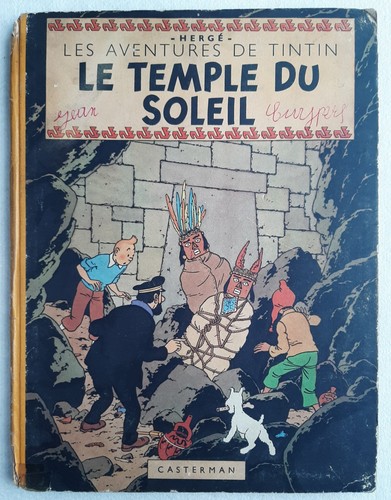 Tintin temple soleil - tintin, le