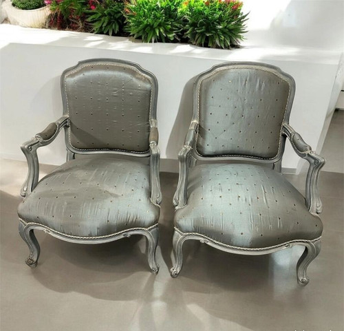 Fauteuils style louis xv - fauteuils,