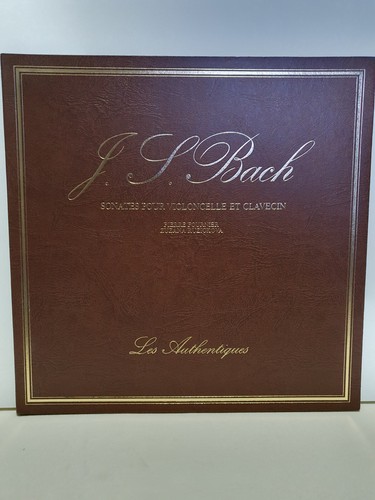 33t bach sonates - lp,