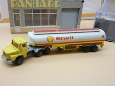 Camion Semi CITERNE SCANIA "SHELL" 1/60 MAJORETTE Occasion Bon état