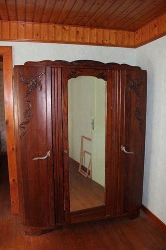 Armoire portes dont bois - 2,