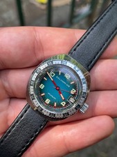 SELHOR 08 DIVER MECHANICAL MENS WATCH RARE 33MM