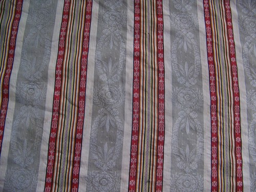 Ancien grand coupon toile a - ancien,