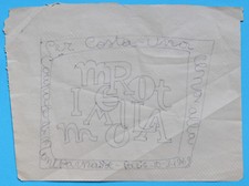 MIMMO ROTELLA DESSIN à LA