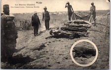 MAROC - aux avant postes, cadavres mutiles