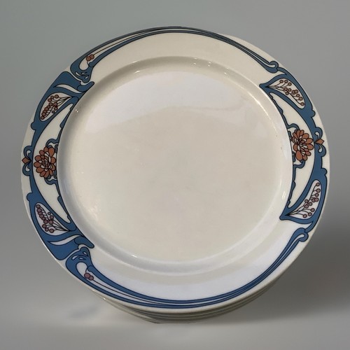 Art nouveaux style assiettes - art, 9