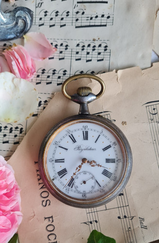 Ancienne grosse montre gousset - montre,