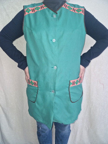 Nylon dederon smock apron - nylon,