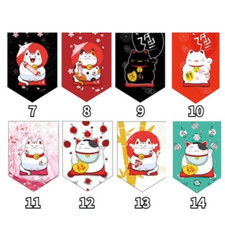 Court Noren Porte Rideau Tour de Lit Japonais Suspendu Diviseur Lucky Cat Café