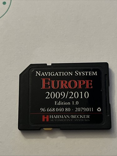 Carte gps europe - sd, de