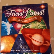 Trivial Pursuit édition Astronomie 2005 12 ans Occasion Hasbro Atlas vintage 