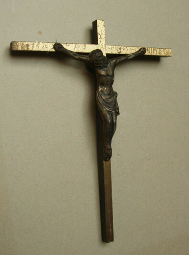 Superbe crucifix mural - , en