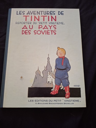 Herge tintin fac - simile,