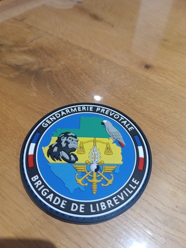écusson pvc gendarmerie - pvc,