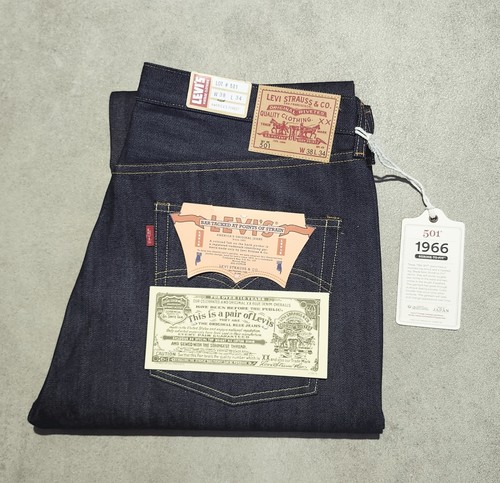 Lvc 501xx 1966 selvedge japan - lvc,