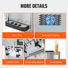 VEVOR Machine À Crème