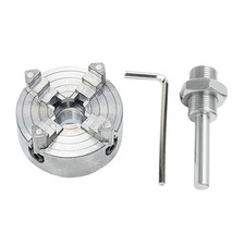 Mini mandrin de tour 4 pouces pour perceuse à bois, support de serrage