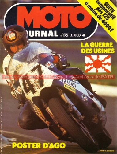 Moto journal 195 yamaha rs - journal,
