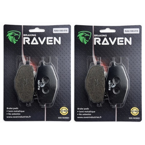 Kit plaquettes frein - 2, av