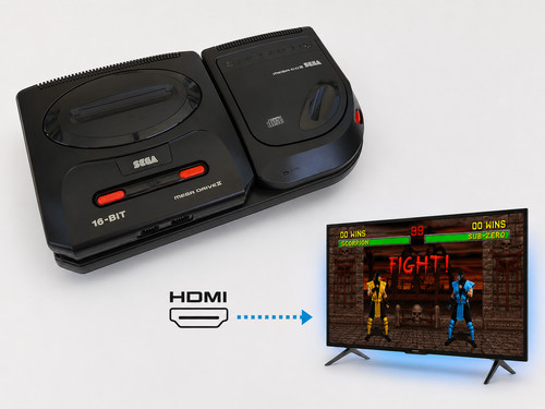 Sega mega drive - sega, mega-cd