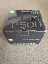 Nikon COOLPIX P500 Digital Camera + Charger & Manual, Tested, No Warranty