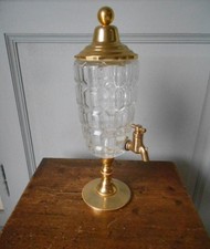 FONTAINE  à Absinthe verre et