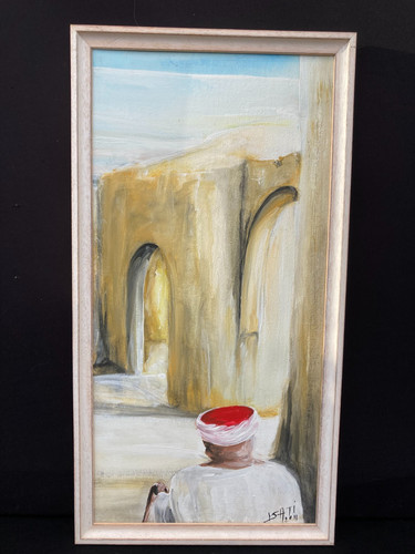 Huile sur toile paysage - sur,