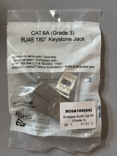 Embase rj45 catégorie - embase,