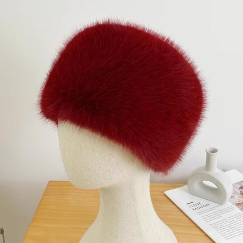 Femme bonnet fausse fourrure - bonnet,