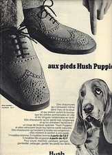 ADVERTISEMENT 1970 HUSH PUPPIES foot shoes it works