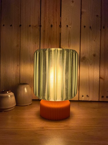 Lampe table verte - table,