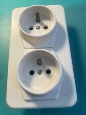 Double prises verticale 2P+T