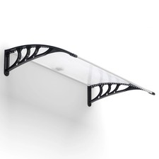 Auvent de porte marquise