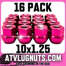 16 Acorn Bulge Lug Nuts 2001