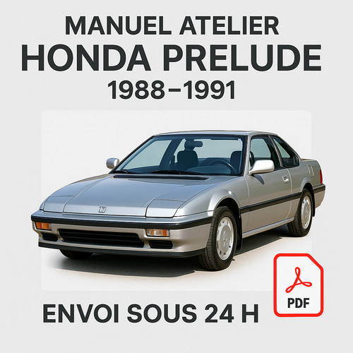 Manuel atelier honda prelude - honda,