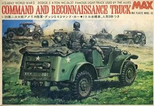 1/35 US Army WWII Dodge 3/4 Command Car Plastic Model Kit