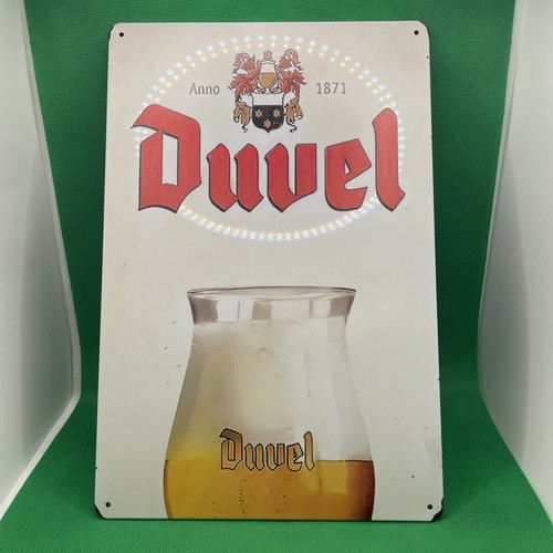 Duvel beer metal - duvel, sign