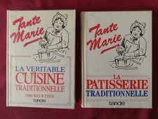 Tante Marie, 2 volumes, Taride 1987, cuisine et pâtisserie traditionnelle 