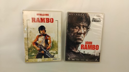 Lot dvd rambo 1 et - lot, 2