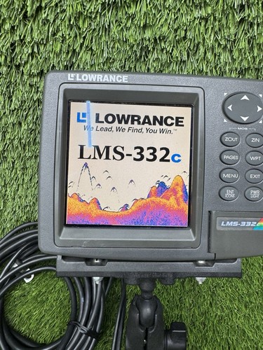 Lowrance lms 332c fishfinder - lowrance, lms-332c