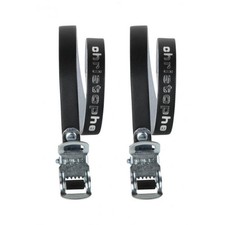 Sangles en cuir noir