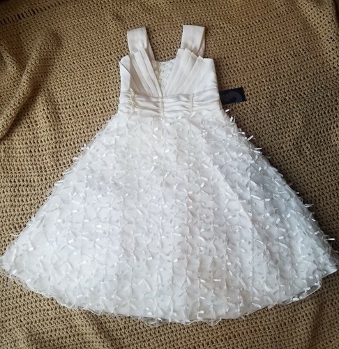 Square flower girl dress - flower,