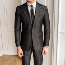 Wedding Suits For Men Business Formal Dress Suits 2 Pieces Office Work Prom Wear